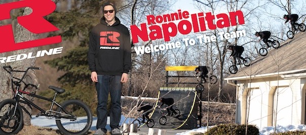Ronnie Napolitan pasa al equipo de Redline